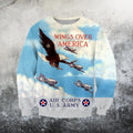 American Air Force Shirts-Apparel-HP Arts-Sweatshirt-S-Vibe Cosy™