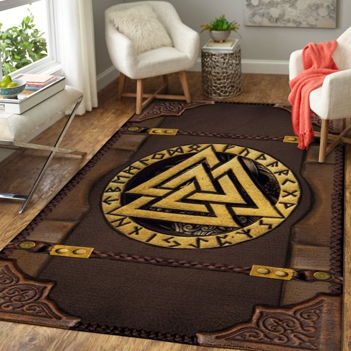 Viking 3D All Over Printed Rug