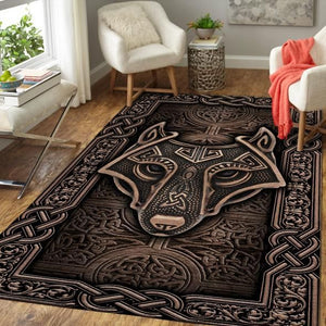 Viking 3D All Over Printed Rug