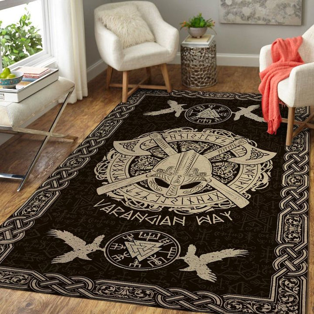 Viking 3D All Over Printed Rug