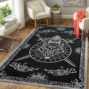 Viking 3D All Over Printed Rug