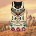 Native American 3D All Over Printed Legging + Hollow Tank