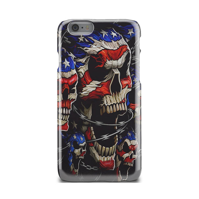 Patriotic Skull Phone Case-Phone Case-wc-fulfillment-iPhone 6-Vibe Cosy™