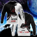 Wolf - January Guy Never Lose 3D All Over Printed Unisex Shirts
