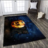 Halloween Skull Black Cat 3D Rug AM082022-LAM