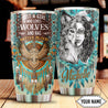 Customize Name Native American Steel Tumbler