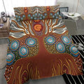 Aboriginal Duvet Cover Tree of life Australia Culture design print Bedding set