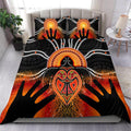 Aboriginal Duvet Cover Sun Turtle Australia Culture design print Bedding set