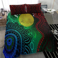 Aboriginal Duvet Cover Inspiration Of Indigenous Australia Culture design print Bedding set