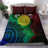 Aboriginal Duvet Cover Inspiration Of Indigenous Australia Culture design print Bedding set