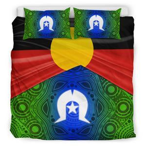 Aboriginal Duvet Cover We Always Together Australia Culture design print Bedding Set