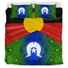 Aboriginal Duvet Cover We Always Together Australia Culture design print Bedding Set