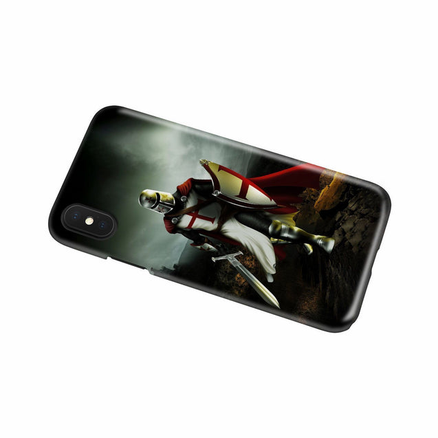 Phone Case - Knight Templar 1-Knight Templar-wc-fulfillment-iPhone X-Vibe Cosy™