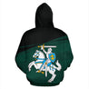 Lithuania Coat Of Arms Hoodie - Vivian Style 01-Apparel-Phaethon-Hoodie-S-Vibe Cosy™