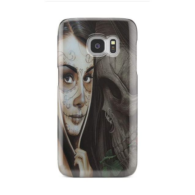 Sugar Skull Lover Phone case-Phone Case-wc-fulfillment-Galaxy S6 Edge-Vibe Cosy™