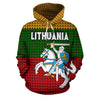 Lithuania Hoodie Knitted Flag-Apparel-Phaethon-Hoodie-S-Vibe Cosy™