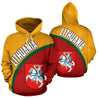 Lithuania Hoodie Wave Flag Color-Apparel-Phaethon-Hoodie-S-Vibe Cosy™