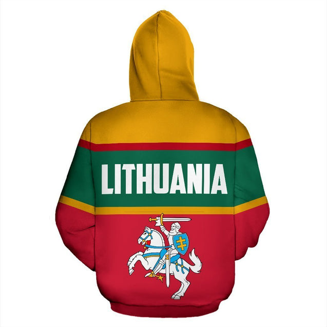 Lithuania Hoodie In Me-Apparel-Phaethon-Zipped Hoodie-S-Vibe Cosy™