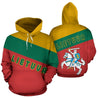 Lithuania Coat Of Arms Hoodie - Flag-Apparel-Phaethon-Hoodie-S-Vibe Cosy™