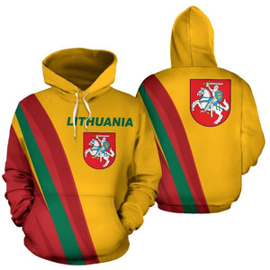 Lithuania Hoodie - Special Version-Apparel-Phaethon-Hoodie-S-Vibe Cosy™