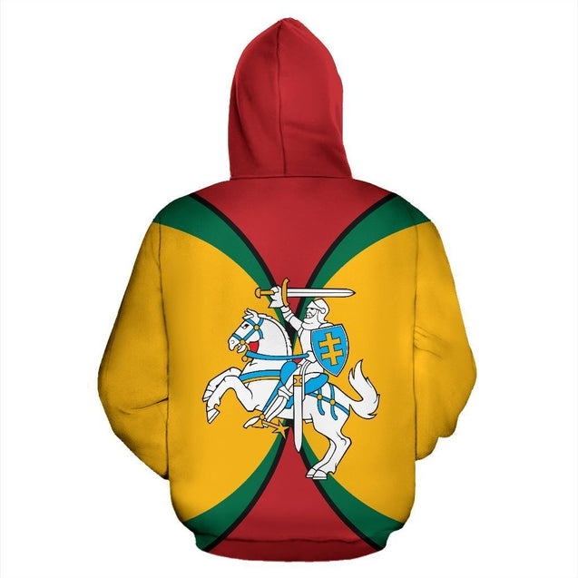 Lithuania All Over Hoodie - Impact Version-Apparel-Phaethon-Hoodie-S-Vibe Cosy™