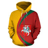 Lithuania Coat Of Arms All Over Print Hoodie-Apparel-Phaethon-Hoodie-S-Vibe Cosy™