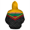 Lithuania Flag And Coat Of Arms Hoodie-Apparel-Phaethon-Zipped Hoodie-S-Vibe Cosy™