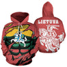 Lithuanian Vytis In Me All-Over Hoodie Red-Apparel-Phaethon-Hoodie-S-Vibe Cosy™