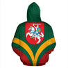 Lithuania Flag Special Hoodie-Apparel-Phaethon-Zipped Hoodie-S-Vibe Cosy™