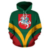 Lithuania Flag Special Hoodie-Apparel-Phaethon-Hoodie-S-Vibe Cosy™