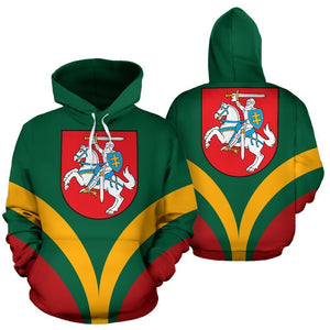 Lithuania Flag Special Hoodie-Apparel-Phaethon-Hoodie-S-Vibe Cosy™