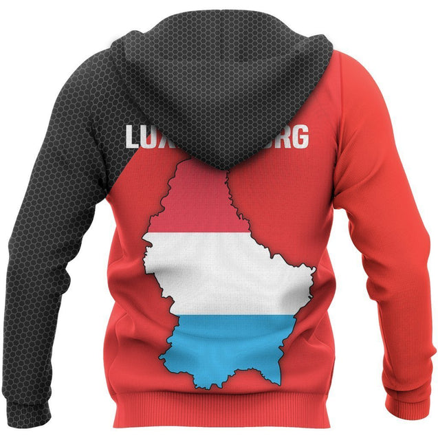 Luxembourg Map Special Hoodie-Apparel-Phaethon-Hoodie-S-Vibe Cosy™