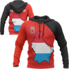 Luxembourg Map Special Hoodie-Apparel-Phaethon-Hoodie-S-Vibe Cosy™