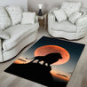 Lion in Sunset Combo Rug