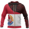 Tahiti Flag Curve Concept Allover Zip Hoodie A0-Apparel-Khanh Arts-Zipped Hoodie-S-Vibe Cosy™