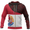 Tahiti Flag Curve Concept Allover Zip Hoodie A0-Apparel-Khanh Arts-Zipped Hoodie-S-Vibe Cosy™