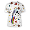 3D all over print unicornio astronaut-Apparel-HbArts-T-Shirt-S-Vibe Cosy™
