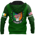 Irish St.Patrick day 3d hoodie shirt for men and women HVT26102001