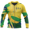 Brasil Athletic Spirit Pullover Hoodie-Apparel-Phaethon-Zip- Up Hoodie-S-Vibe Cosy™