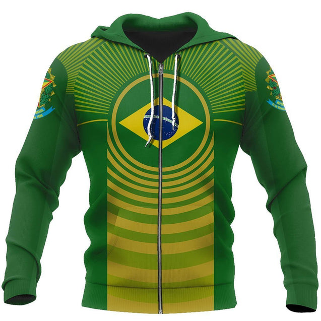 Brasil In Me Hoodie - Calling Style-Apparel-Phaethon-Zipped Hoodie-S-Vibe Cosy™