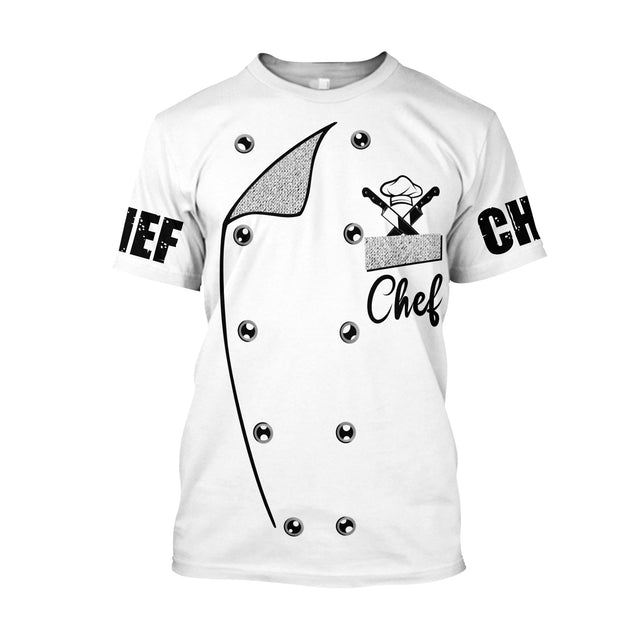 Custom Name Master Chef 3D All Over Printed Unisex Shirts