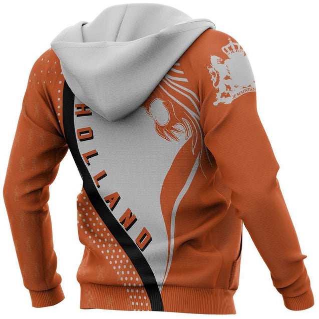 Netherlands Hoodie - Holland Lion Generation II-Apparel-Phaethon-Hoodie-S-Vibe Cosy™