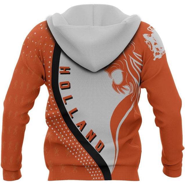 Netherlands Hoodie - Holland Lion Generation II-Apparel-Phaethon-Hoodie-S-Vibe Cosy™