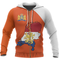 The Netherlands Map Special Hoodie-Apparel-Phaethon-Zip- Up Hoodie-S-Vibe Cosy™