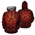 SATANIC TRIBAL 3D ALL OVER PRINTED HOODIE MP858-Apparel-MP-Hoodie-S-Vibe Cosy™