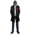 The Baphomet Hooded Coat MP853-Apparel-MP-Coat-S-Vibe Cosy™