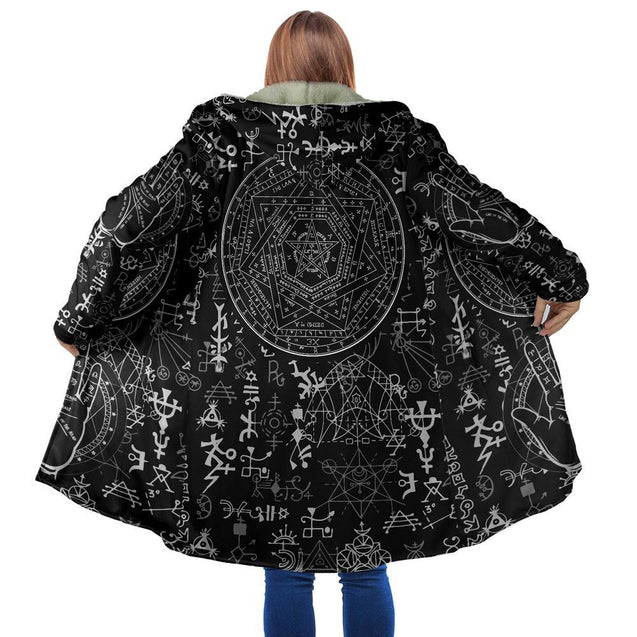 Occult Satan Hooded Coat MP852-Apparel-MP-Coat-S-Vibe Cosy™