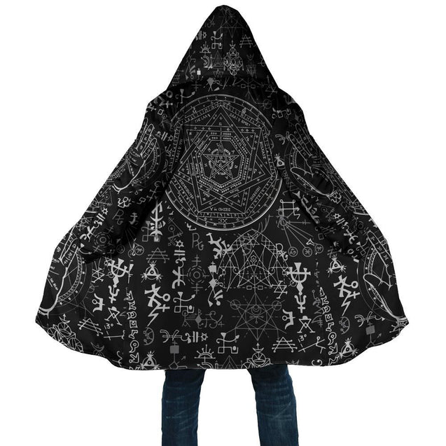 Occult Satan Hooded Coat MP852-Apparel-MP-Coat-S-Vibe Cosy™
