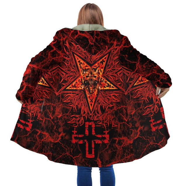 Satabuc Tribal Hooded Coat MP858-Apparel-MP-Coat-S-Vibe Cosy™
