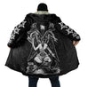The Baphomet Hooded Coat MP853-Apparel-MP-Coat-S-Vibe Cosy™